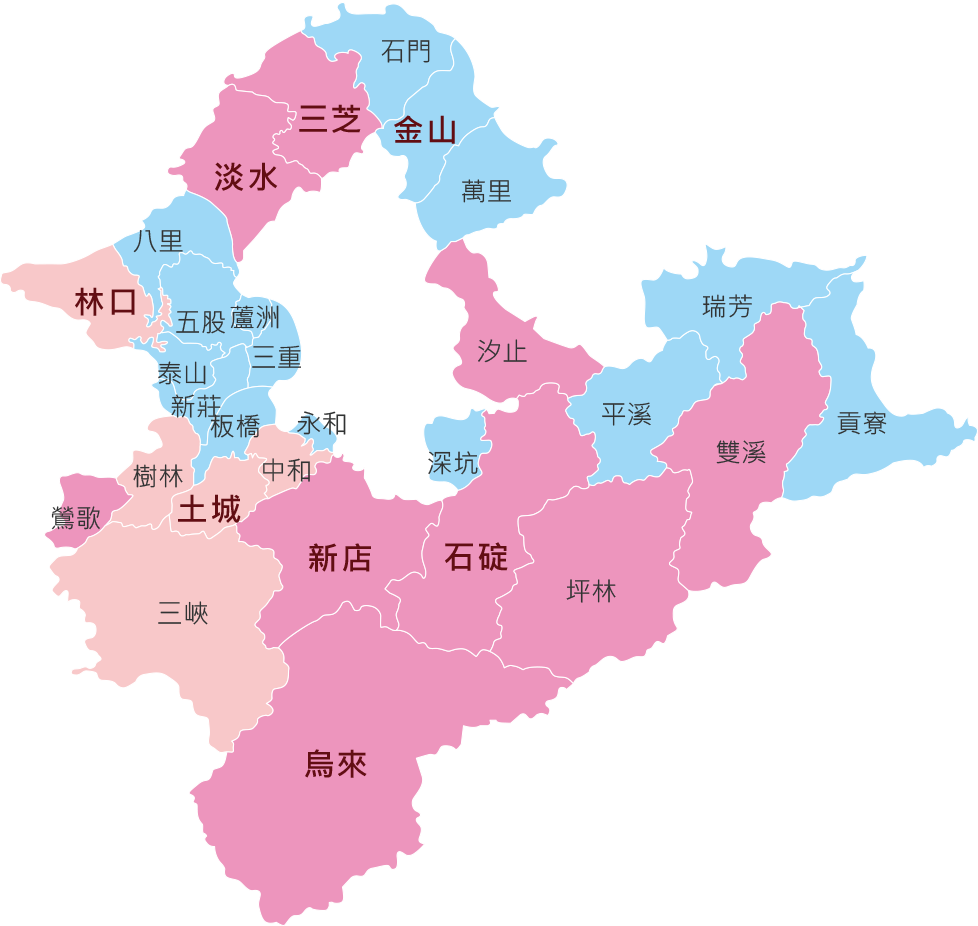 新北市賞花地圖